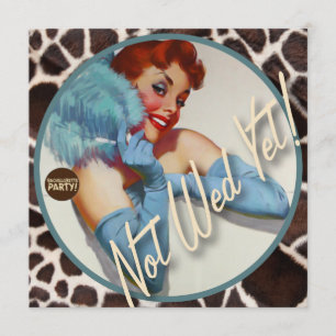 The Kitsch Bitsch : Not Wed Yet! Invitation