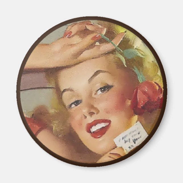 The Kitsch BItsch : Pin-Up Portraits Magnet (Front)