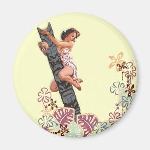 The Kitsch Bitsch : Up A Tiki Tree! Magnet