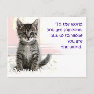 The Kitten's World Postcard