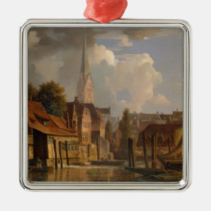The Kleine Alster in 1842, 1842 Metal Tree Decoration
