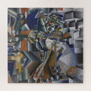 The Knife Grinder or Principle of Glittering Jigsaw Puzzle