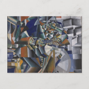 The Knife Grinder or Principle of Glittering Postcard