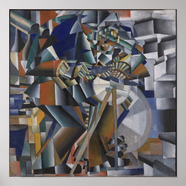 The Knife Grinder or Principle of Glittering Poster (Front)