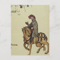 The Knight, facsimile detail from