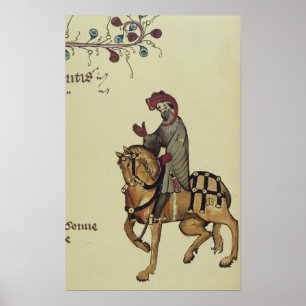 The Knight, facsimile detail from Poster