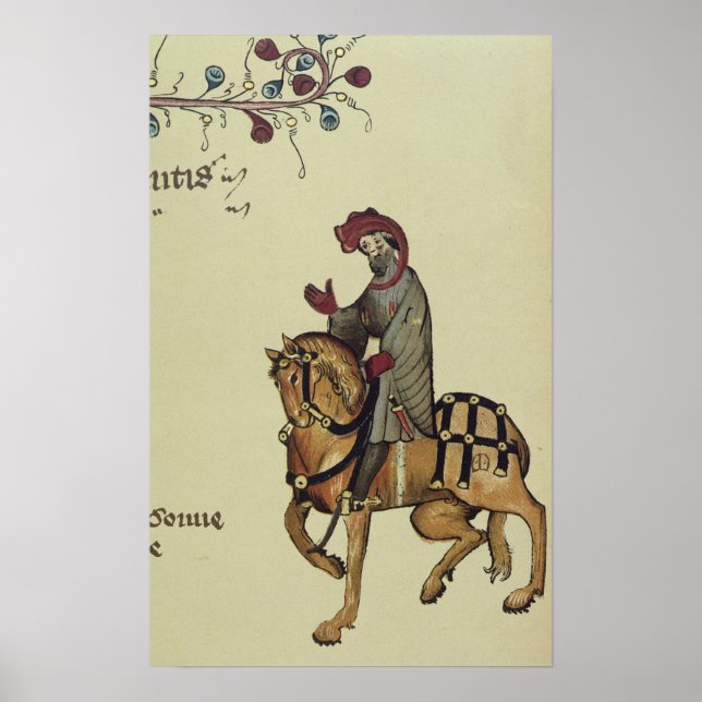 The Knight, facsimile detail from Poster (Front)