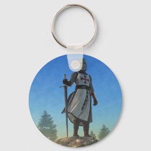 The Knight Templar Key Ring