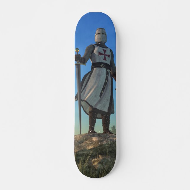 The Knight Templar Skateboard (Front)