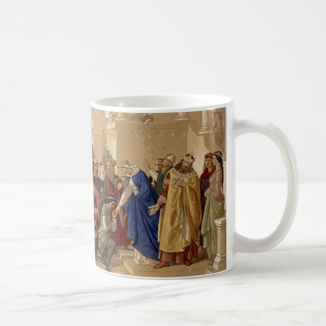 The Knights of the Round Table about to Depart Coffee Mug (Right)