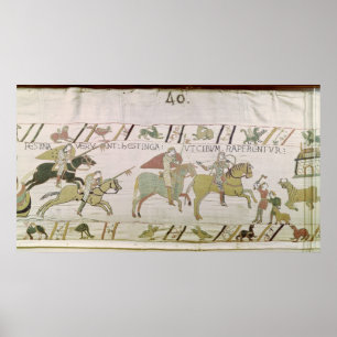 The Knights Ride to Hastings to Forage for Poster