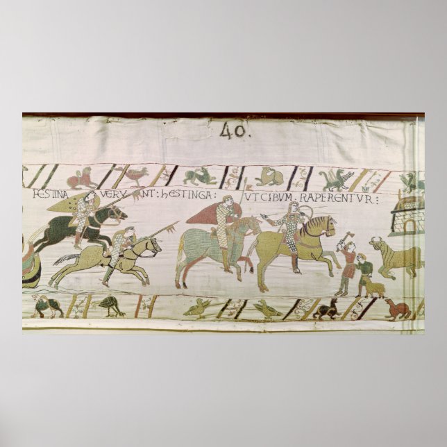 The Knights Ride to Hastings to Forage for Poster (Front)