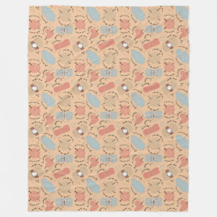 The Knit Life Fleece Blanket