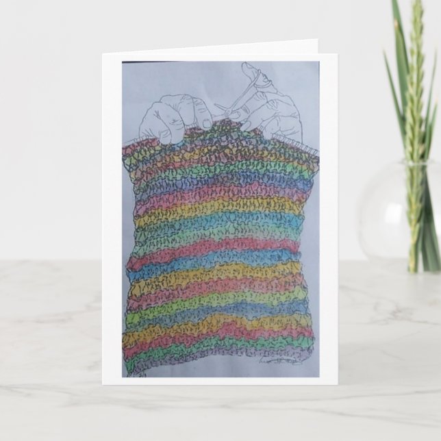 the knitter card (Front)