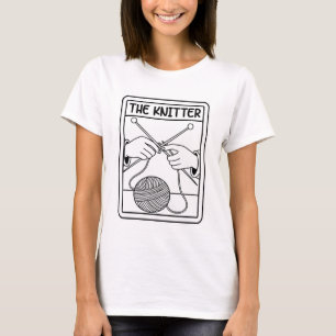 The Knitter Funny & Inspirational Yarn Lover T-Shirt