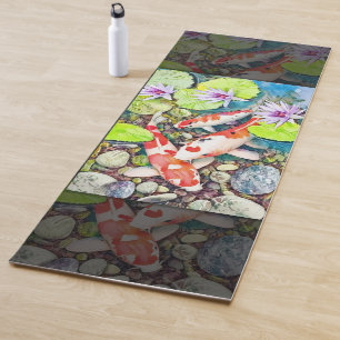The Koi Pond Yoga Mat