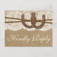 The Kraft, Lace & Horseshoe Collection RSVP