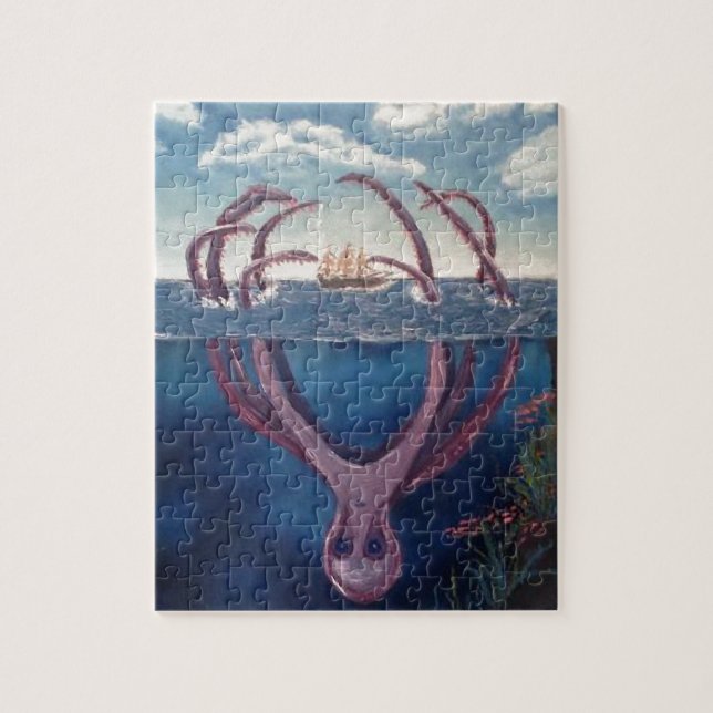 The Kraken Jigsaw Puzzle (Vertical)