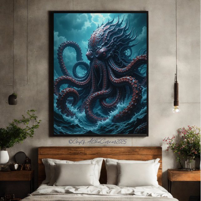 The Kraken Monster Poster (Creator Uploaded)