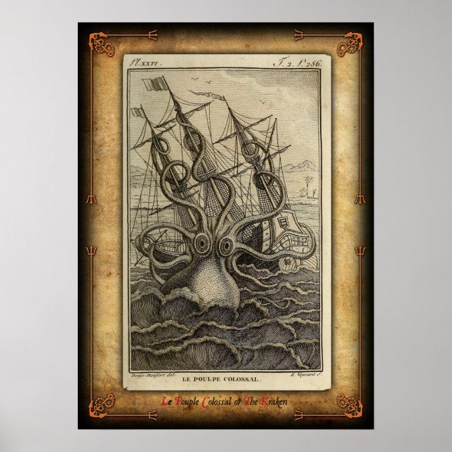 The Kraken Poster (Front)