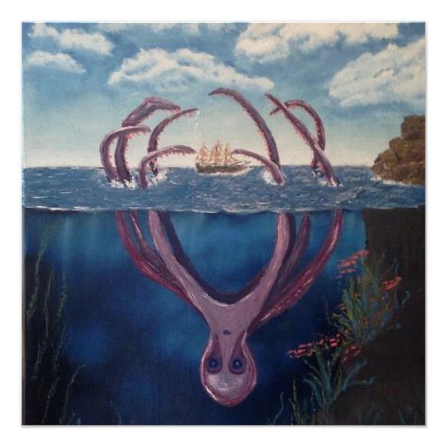 The Kraken Poster (Front)