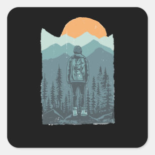 The Kraken Square Sticker