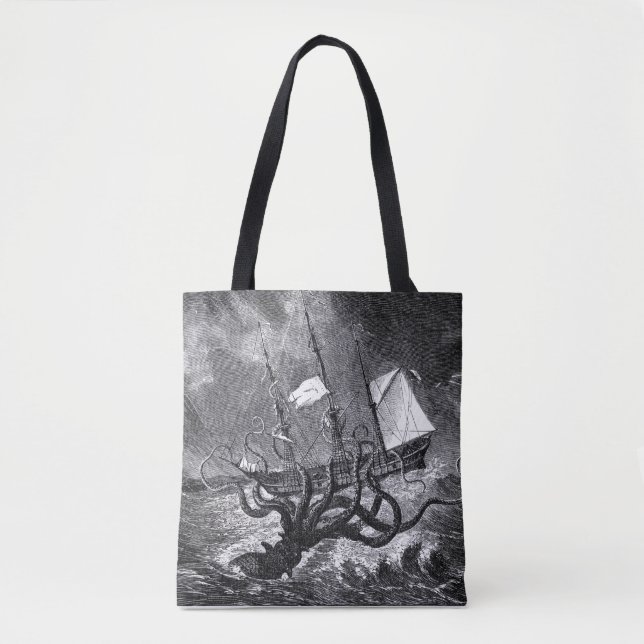 The Kraken Tote Bag (Front)