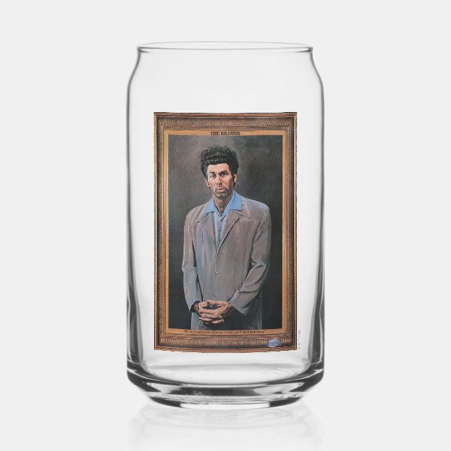 The Kramer Portrait Can Glass (Front)