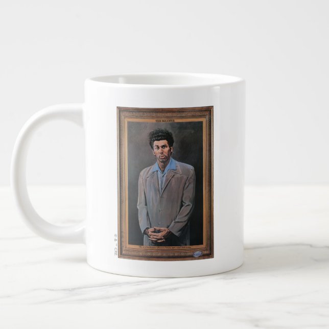 The Kramer Portrait Large Coffee Mug (Left)