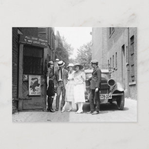 The Krazy Kat Speakeasy, 1921 Postcard