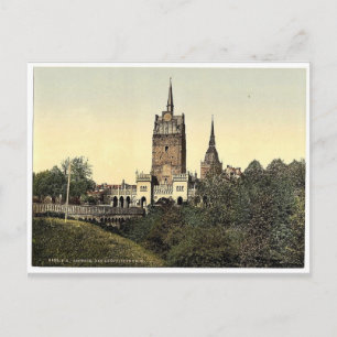 The Kroepeliner Gate, Rostock, Mecklenburg-Schweri Postcard