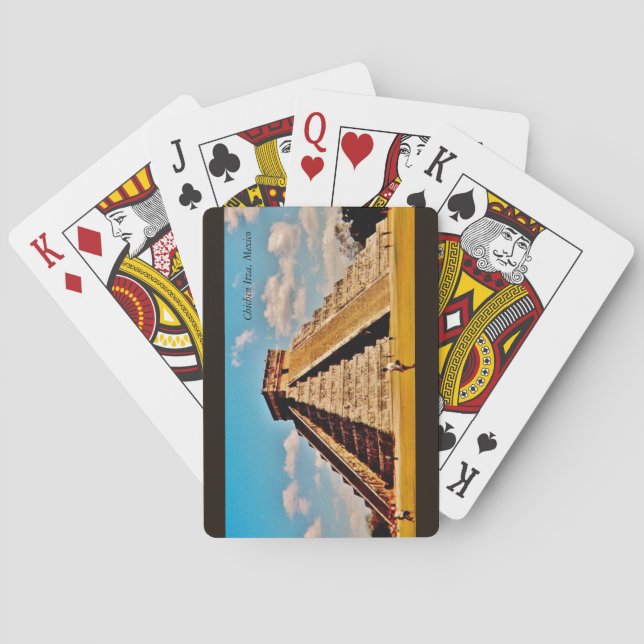 The Kukulkan Pyramid Playing Cards (Back)