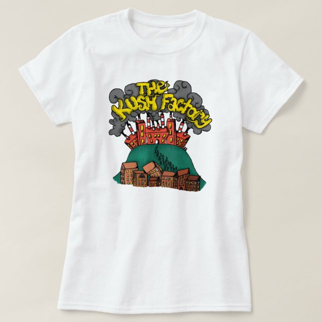 The Kush Factory T-Shirt (Design Front)