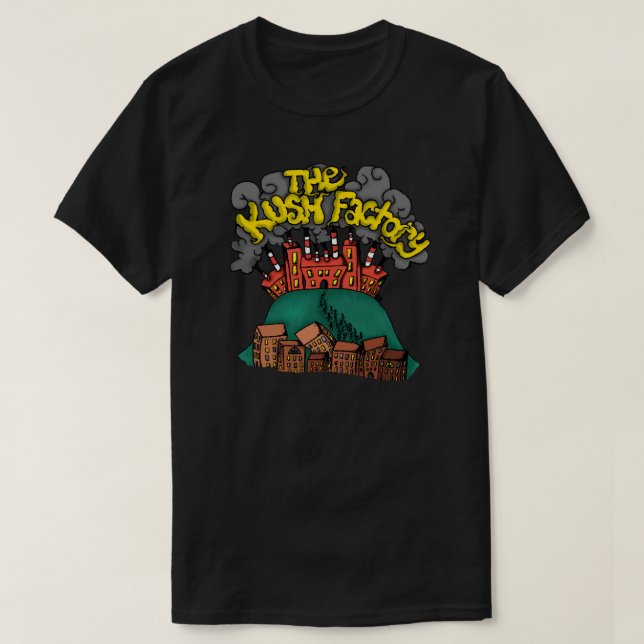 The Kush Factory T-Shirt (Design Front)