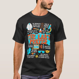 The Lab Prayer Lab Week 2025 Medical Laboratory Sc T-Shirt