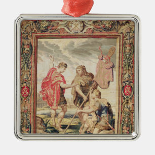 The Labarum, before 1663 Metal Tree Decoration
