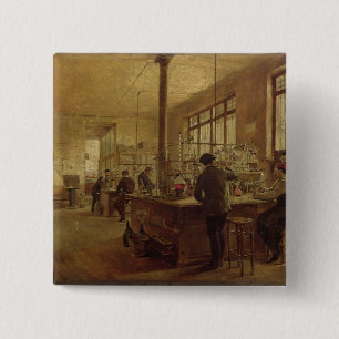 The Laboratory, 1887 15 Cm Square Badge