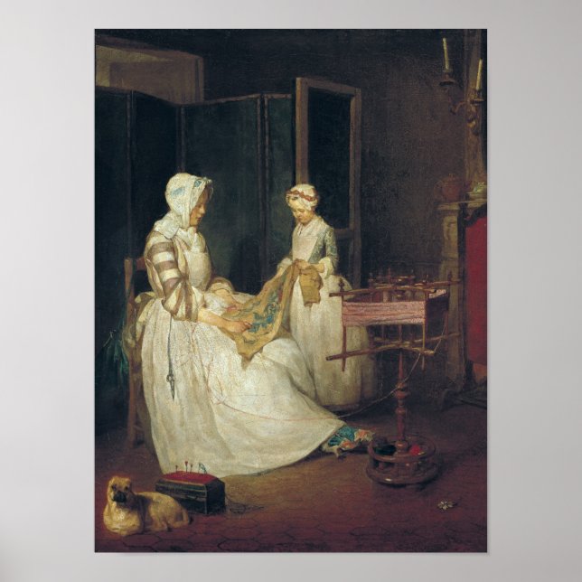 The Laborious Mother, c.1740 Poster (Front)