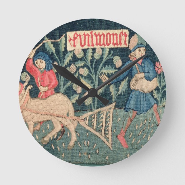 The Labours of the Months, Alsace (tapestry)		Vict Round Clock (Front)