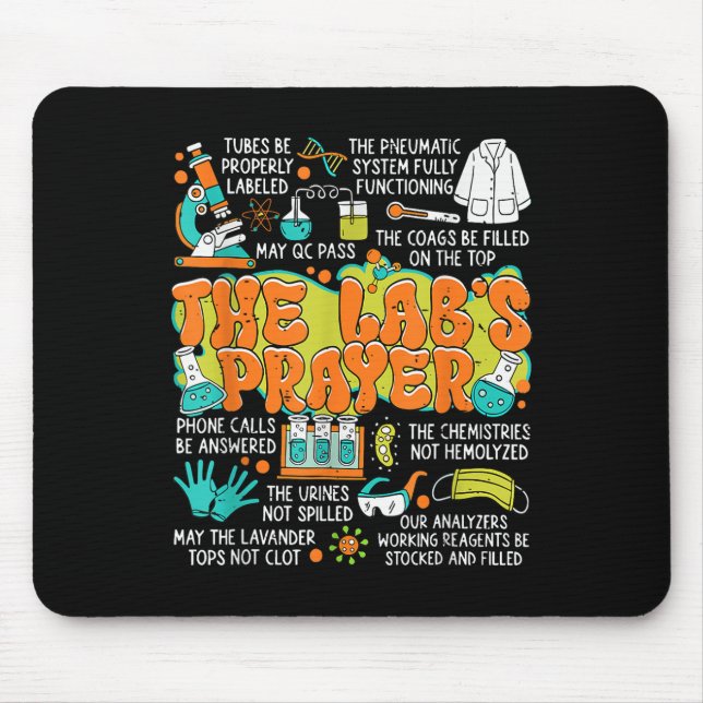 The Labs Player Mystery Machine Of Diagnostics Lab Mouse Pad (Front)