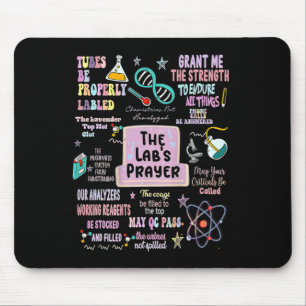 The Labs Prayer Medical Laboratory Scientist Lab Mouse Pad