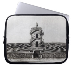 The Labyrinth of the Villa Pisani at Stra, after a Laptop Sleeve