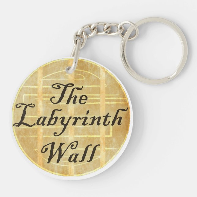 The Labyrinth Wall Key Ring (Back)