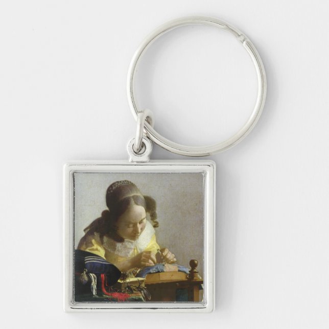 The Lacemaker, 1669-70 Key Ring (Front)