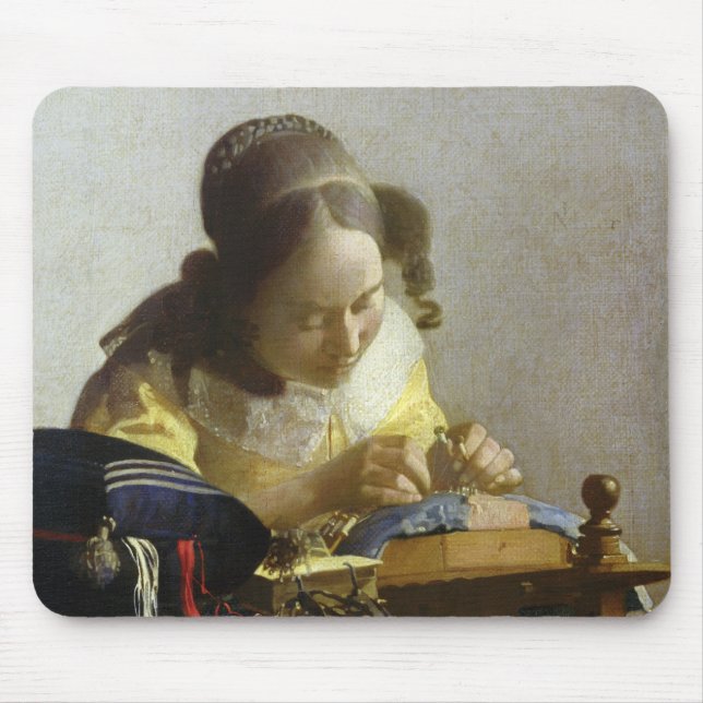 The Lacemaker, 1669-70 Mouse Pad (Front)