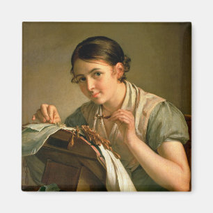 The Lacemaker, 1823 Magnet