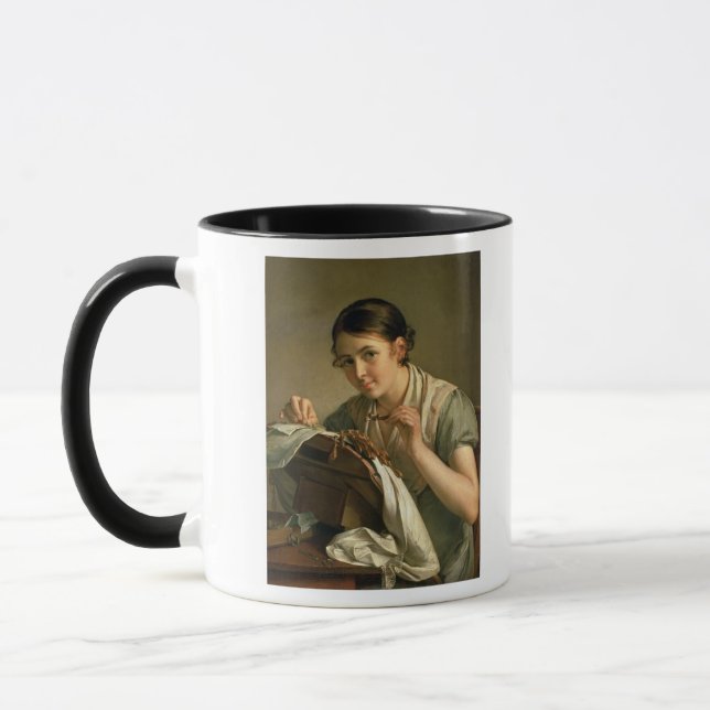 The Lacemaker, 1823 Mug (Left)