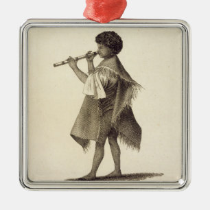 The Lad Taiyota, Native of Otaheite, in the Dress Metal Tree Decoration