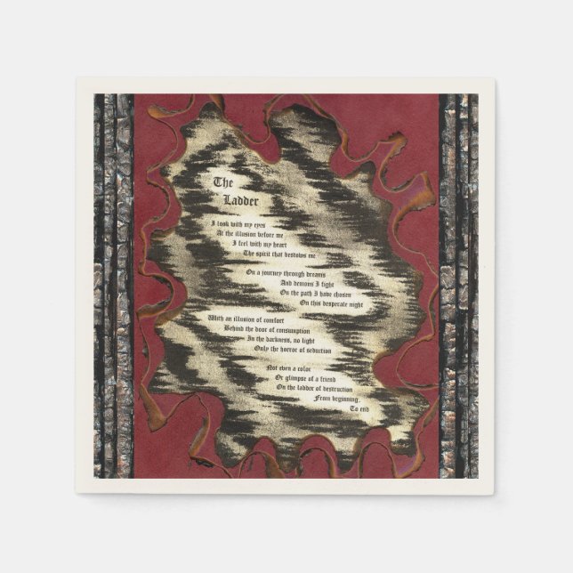 The Ladder Napkin (Front)