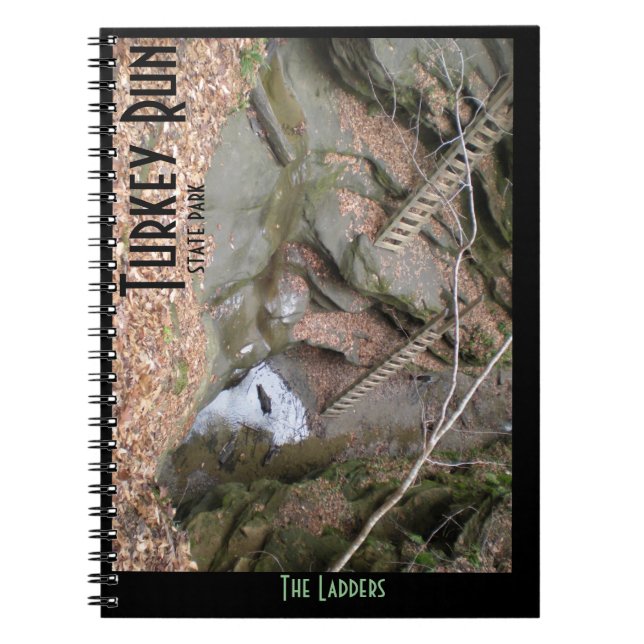 The Ladders, Turkey Run State Park Notebook (Front)